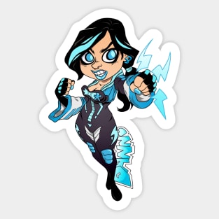 Laser On Chibi Sticker